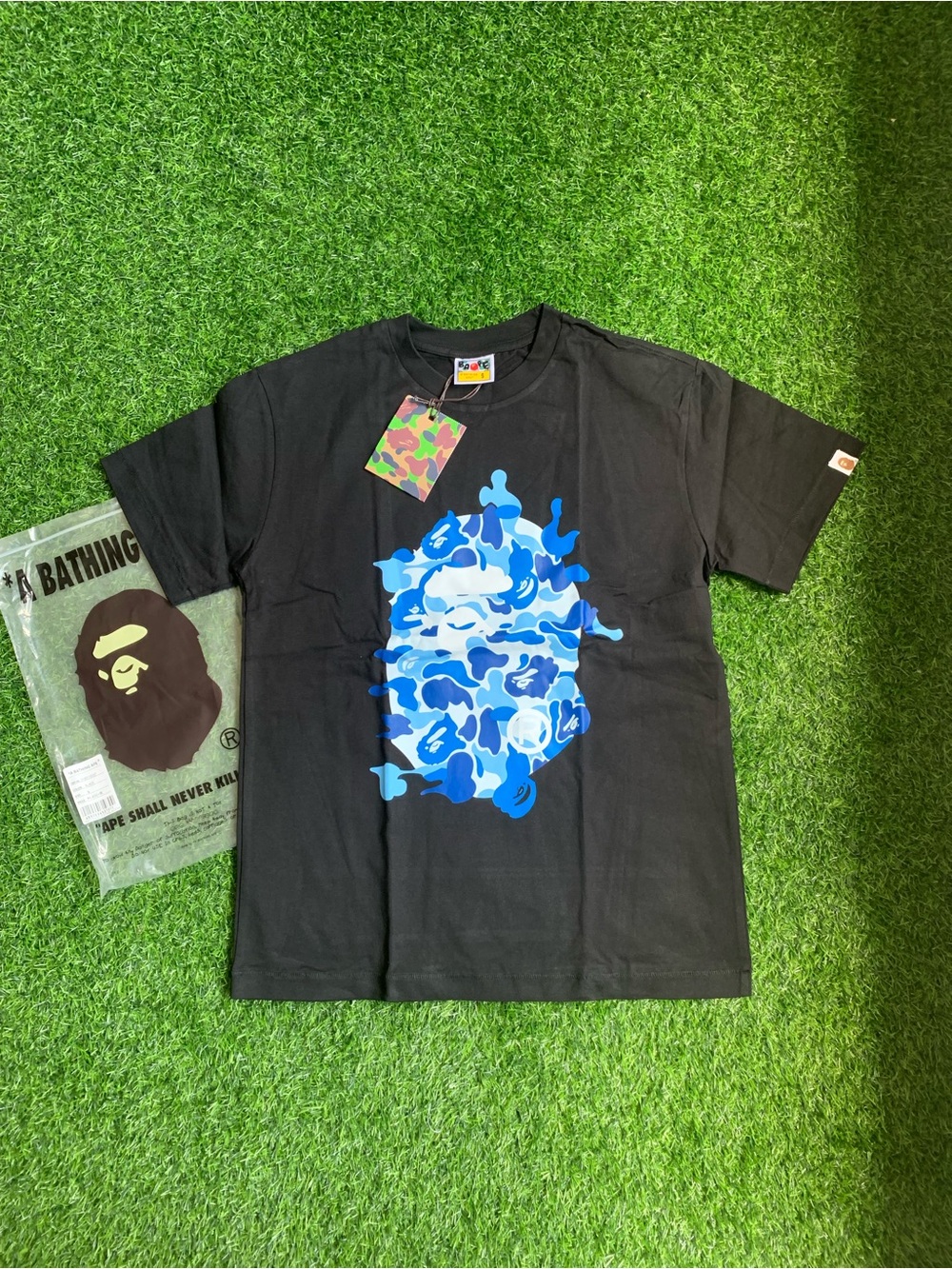 Blue Camo Bape Shirt